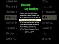 Download Lagu Kiss and Say Goodbye | The Manhattans