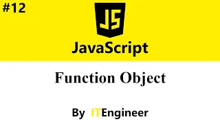 JAVASCRIPT Tutorial For Beginners Function Object in JavaScript