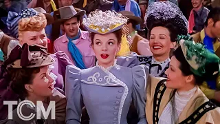 judy garland sings on the atchison topeka and the santa fe clip the harvey girls tcm