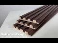 Transform your space with the Art3d Slat Wood Wall Paneling