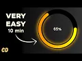 How to create a Circular Progress Bar in less than 10 minutes