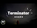 Lagu Asake - Terminator (official lyrics video)