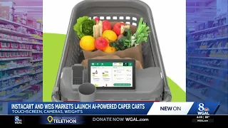 Weis Markets launches AI-powered shopping carts in Pennsylvania