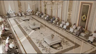                                                              مجلس رجال نيوكلاسيك لعائلة الحزيمي دندنها