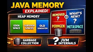 PermGen vs Metaspace Explained Java Heap Memory Young Old Eden Survivor Full Guide