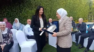 حفله ا د طارق قطامش   ا د   هاله الهلالي دندنها