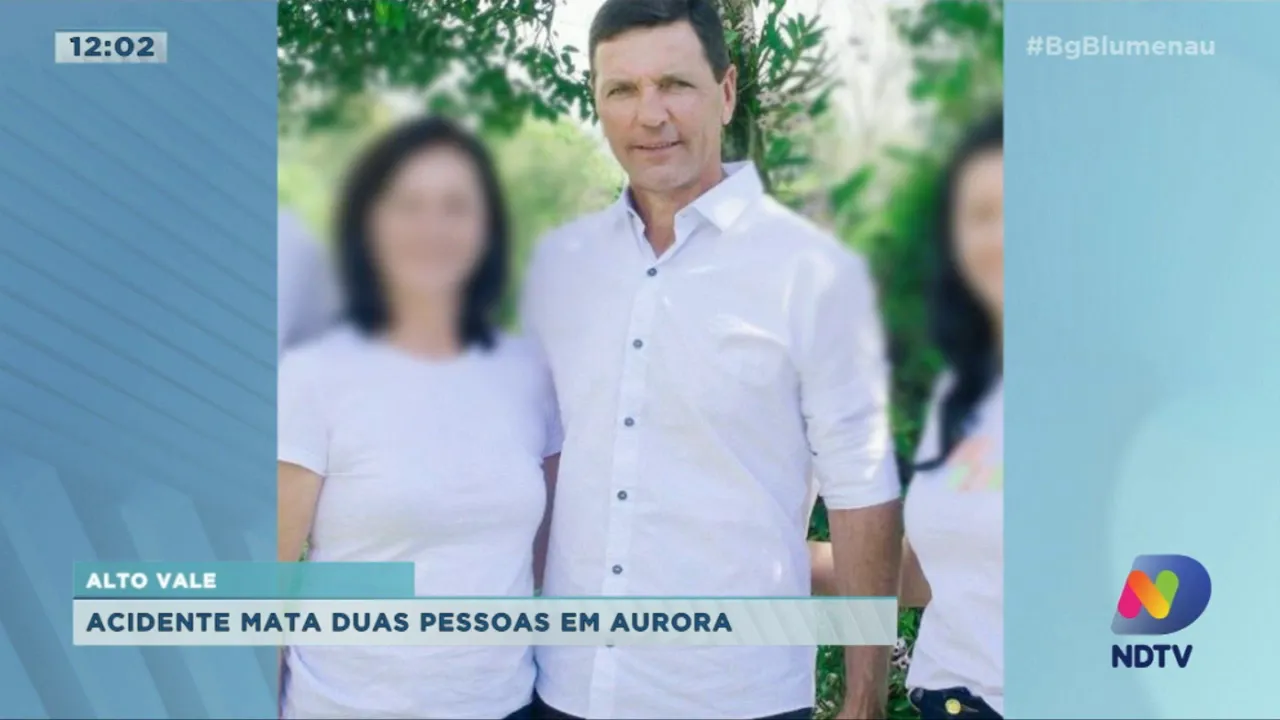 Duas pessoas morrem em acidente de trânsito em Aurora