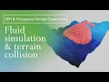 SPH Fluid simulation and terrain collision