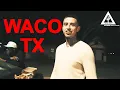 TEXAS HOOD TOUR WACO TEXAS TRENCHES AT NIGHT