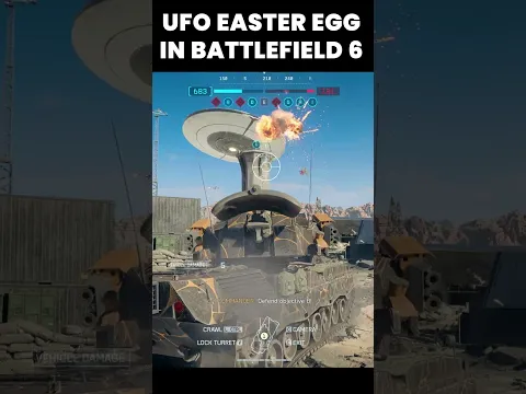 UFO Easter Egg In #battlefield6