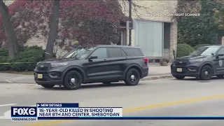 Sheboygan PD Teen shot killed by wanted teen suspect FOX6 News Milwaukee