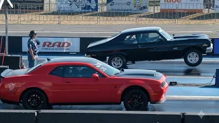 New vs Old Muscle Cars - Demon, Corvette, Hellcat