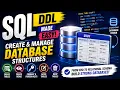 SQL DDL Explained CREATE ALTER DROP Tables Keys Views for Beginners