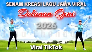 dolanan geni senam kreasi lagu jawa tiktok viral terbaru 2026 choreo irna chendani