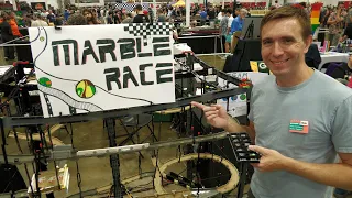 Huge LEGO Marble Race Track