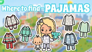 where to find pajamas cute pyjamas in toca life world