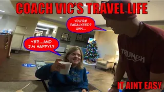 Coach Vic s TRAVEL LIFE It aint EASY PARALYZED AND HAPPY