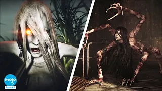 ¡Top 10 momentos más ESTRESANTES de los videojuegos de terror!