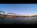 Sunset View from Tempe Town Beach in Tempe Arizona Time Lapse