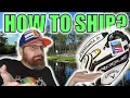 HOW TO SHIP GOLF CLUB BAGS CHEAP USPS vs UPS