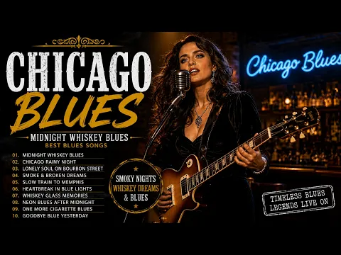 Chicago Blues Full Album 🎸 Midnight Whiskey Blues & Smoky Nights | Best Blues Songs 2026