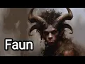 Faun Roman Mythological Half Human Half Goat - Mythology and Folklore