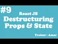 React JS with Hooks Redux Beginner s to Advanced Destructuring Props State Part-9