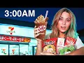 I Survived Off Gas Station Food From Japan for 24 Hours