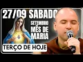 Download Lagu TERÇO DE HOJE 27/09/2025 - SÁBADO - MISTÉRIOS GOZOSOS: SANTO TERÇO
