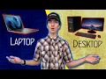 Laptop vs Desktop PC -