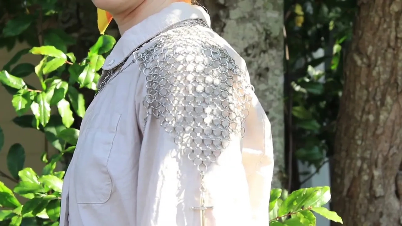 my third ever chainmail piece!