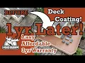 1yr Update Best Coating For Old Wood Decks Liquid Rubber Deck Coating Polyurethane