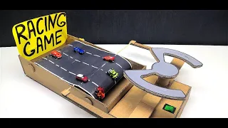 New Cardboard Racing Car Game How To Make Road Fighter Game At Home Best School Project 