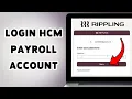 How To Login HCM Payroll Account 2024 Sign In Access Your HCM Payroll Portal