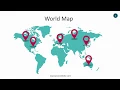 World Map Infographics - Animated PowerPoint Template