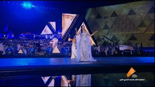 مسل ات العالم تحتفي العالمية فاطمة سعيد 