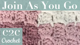 C2C Join As You Go Pattern - Pt 2 3 Ways to Join Your Corner to Corner Blocks Step by Step
