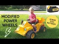 How to Modify Power Wheels to Run on Power Tool Batteries