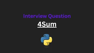 4Sum - Leetcode 18