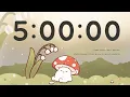 5 Hours Forest Focus with Mushie Retro Jazz Lofi AD Classroom Focus