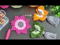 INCREDIBLE BEAUTIFUL Very easy very useful Crochet Butterfly Keychain Sell and Gift