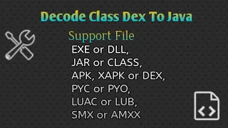 Decompile DexClass To Java Class No Root
