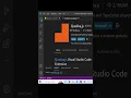 vs code extension javascript console trick