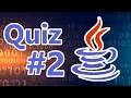 Basic Java Quiz Part 2