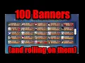 FGO 100 RATE UP BANNERS and rolling on them