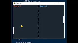Pong the Game Multiplayer Mode using Python