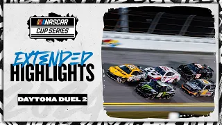 Teammates ditch and the big one strikes late in Duel 2 at Daytona Extended Highlights