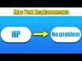 Save Time with Text Replacements on Mac