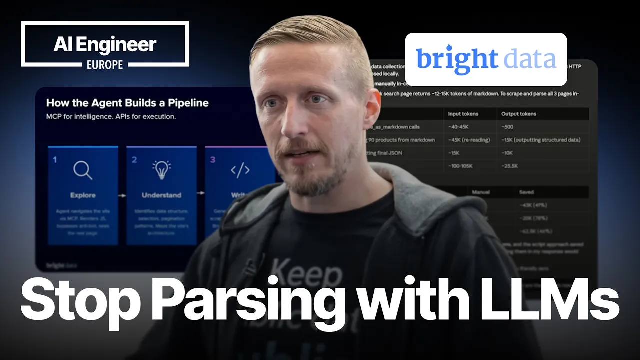 From MCP to Scale: Pipelines That Build Themselves — Rafael Levi, Bright Data: video thumbnail