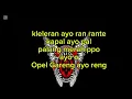 Lagu ISUK ISUK JANGAN ASEM KARAOKE